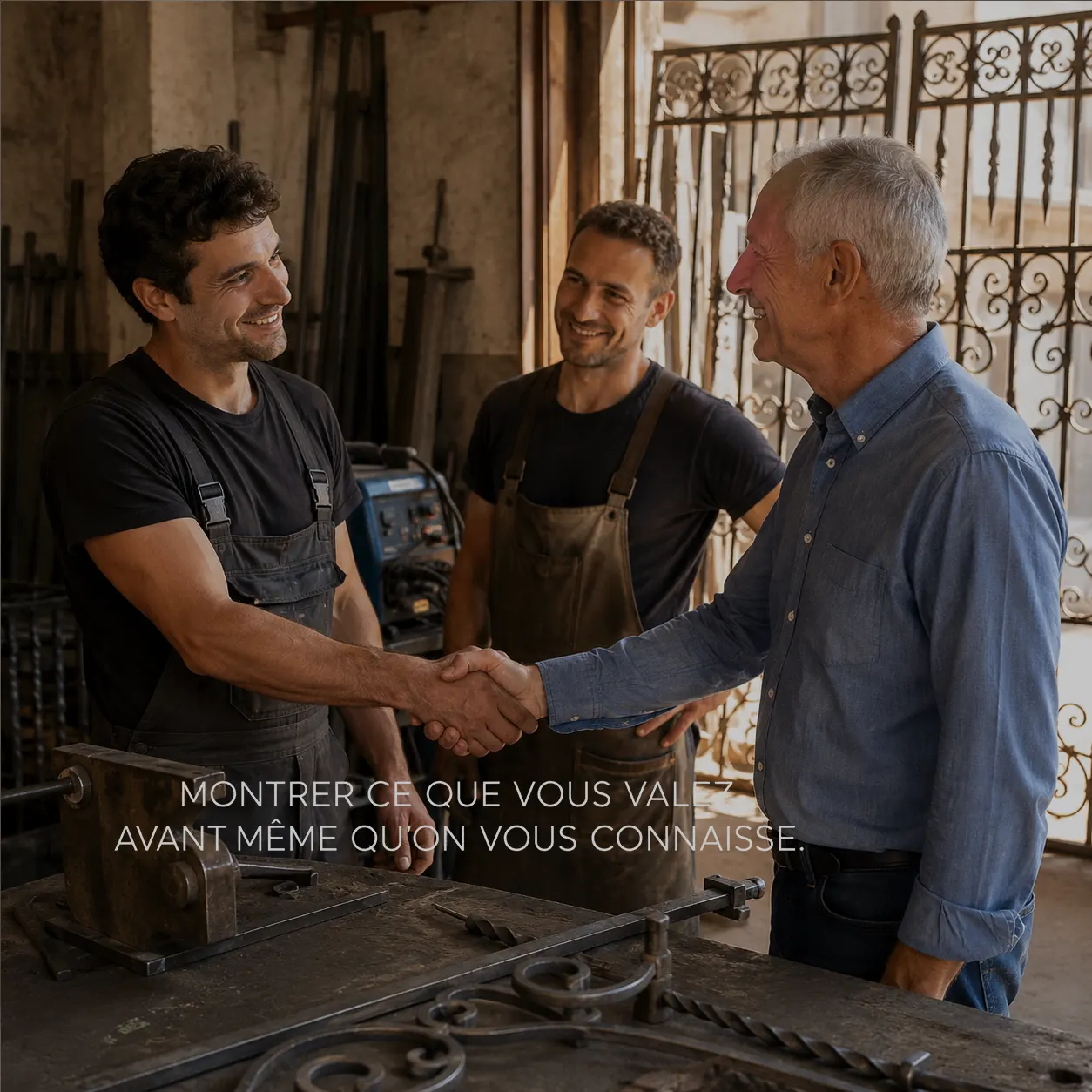 Montrer ce que vous valez avant même qu’on vous connaisse.